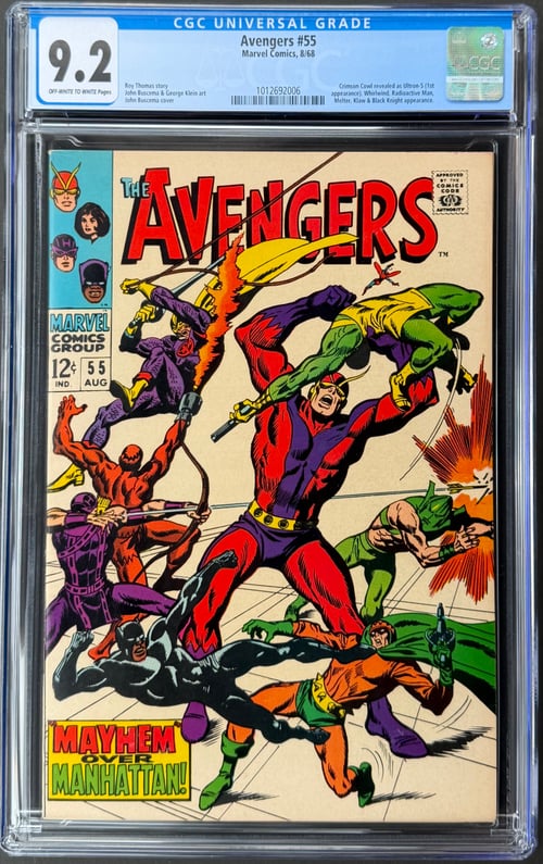 Avengers #55 comic book cover image