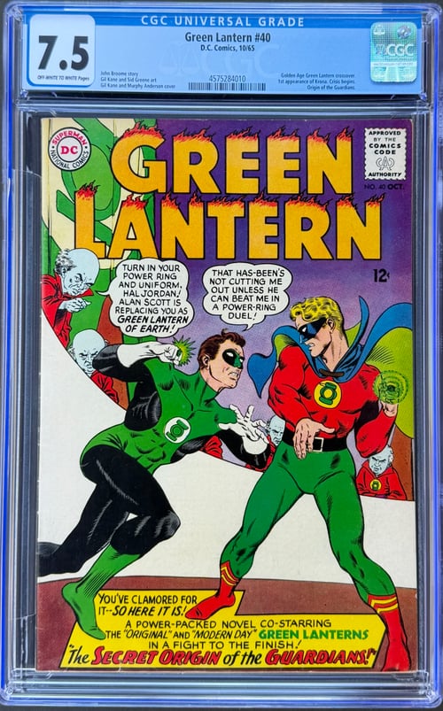 Green Lantern #40 comic book cover image