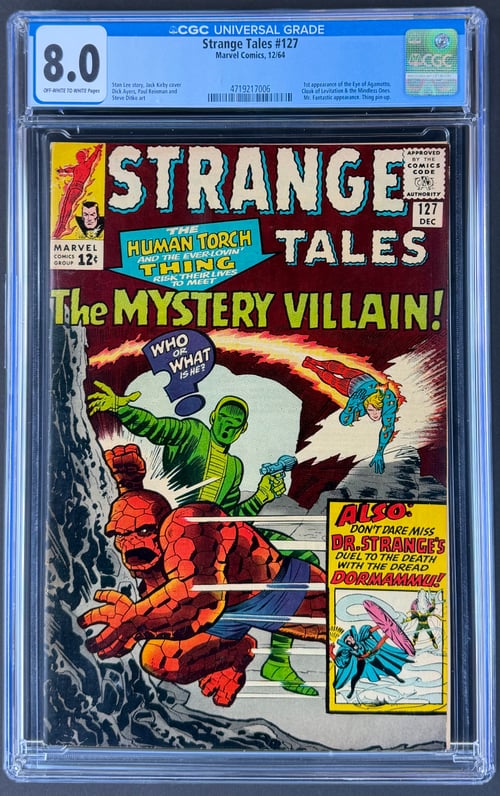 Strange Tales #127 comic book cover image