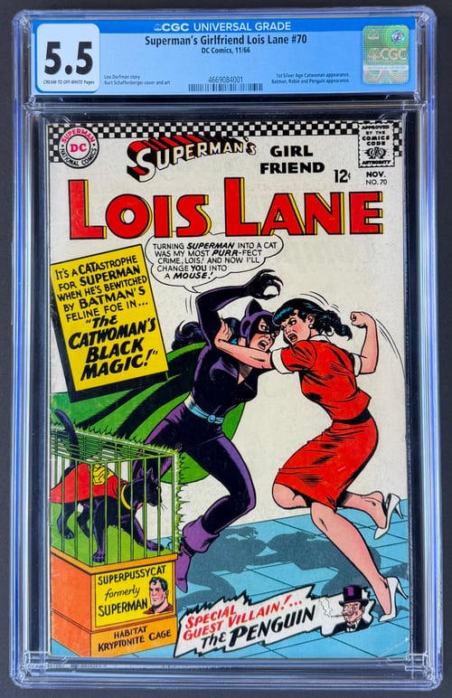 Superman's Girlfriend Lois Lane #70 comic book cover image