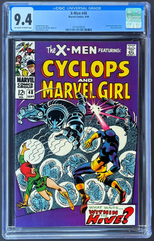 X-Men #48 comic book cover image